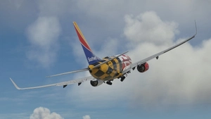 Southwest Airlines "Maryland One" w/Cabin PMDG 737-7H4 thumbnail 7