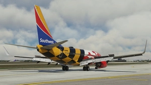 Southwest Airlines "Maryland One" w/Cabin PMDG 737-7H4 thumbnail 10
