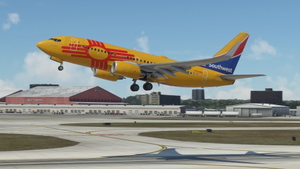 Southwest Airlines "New Mexico One" w/Cabin PMDG 737-7H4 thumbnail 9