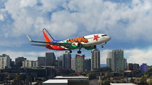Southwest "California One" [8K] - PMDG 737-700 thumbnail 2