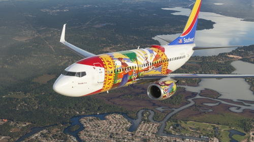 Southwest "Florida One" - Scimitar [8K] - PMDG 737-700