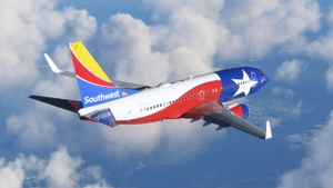 Southwest "Lone Star One" (New Tail) [8K] - PMDG 737-700 thumbnail 1