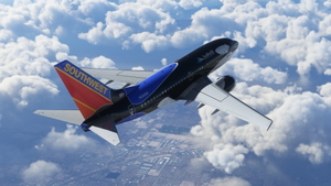 Southwest Shamu One (N334SW) PMDG Boeing 737-600 - 8K thumbnail 3