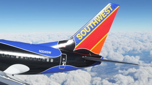 Southwest Shamu One (N334SW) PMDG Boeing 737-600 - 8K thumbnail 6