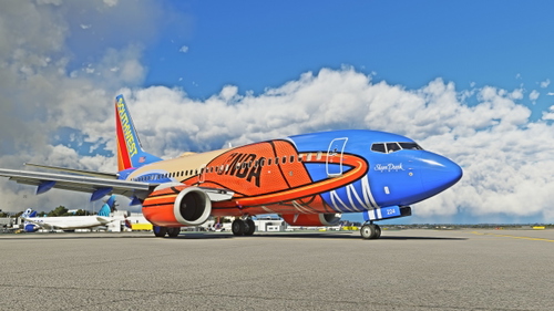 Southwest "Slam Dunk" [8K] - PMDG 737-700