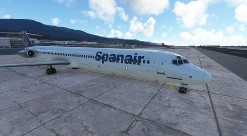 Spanair Fly the Maddog X - 4k  Fictional