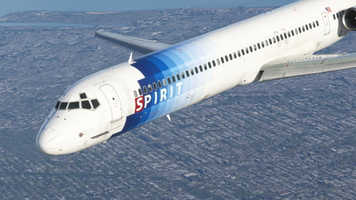 Spirit Airlines [8K] - Fly The MaddogX