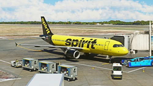 Spirit "Black Tail" (Fictional) [8K] - Fenix A320