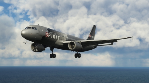 Spirit - "Silver Checkers" [4K] - Fenix A320