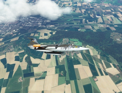 SSW F-104G GAF JG74 23+57