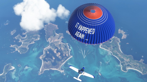 Sting S4 "It's Happened Again" Chute Replacement Texture - FSReborn
