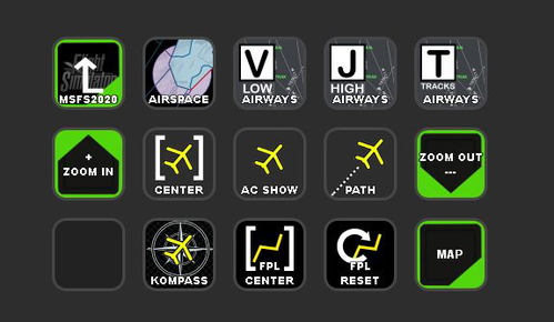 StreamDeck Little NavMap Control 5x3 profile