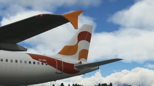 FENIX A320 | Sunclass OY-VKC  | with cabin  | 8K UPDATED