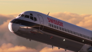 Swiss Air (HB-INF) Fly Maddog X MD82 - 8K thumbnail 9