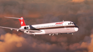 Swiss Air (HB-INF) Fly Maddog X MD82 - 8K thumbnail 8