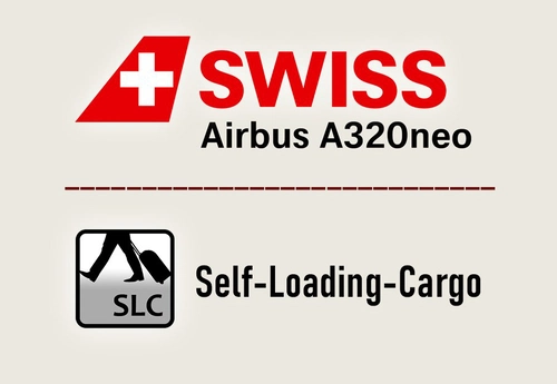 SWISS Airbus A320neo Cabin Layout - SLC
