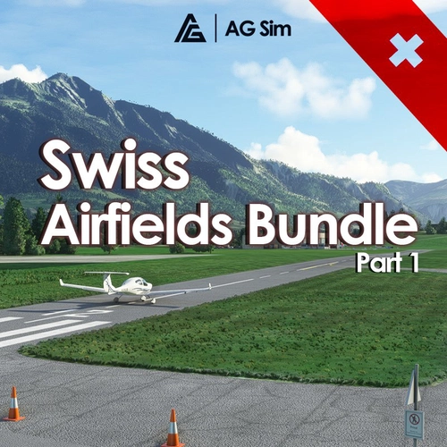 Swiss Airfields Bundle Pt.1 - AG Sim