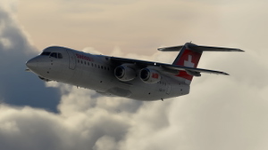 Swiss BAe 146-300 (4K)(NO CONVERT) thumbnail 6