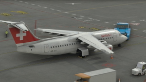Swiss BAe 146-300 (4K)(NO CONVERT) thumbnail 5