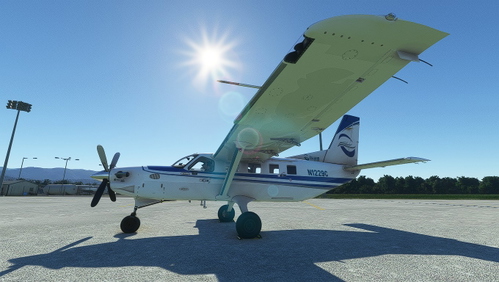 SWS Kodiak 100 Series II Island Air Express Fictitious repaint request