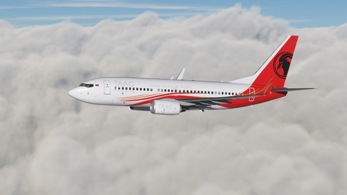 TAAG Angola Airlines New Livery (D2-TBJ) PMDG 737-700 - 8K