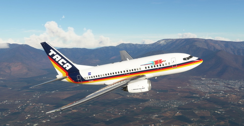TACA "1966 livery" PMDG B737-600
