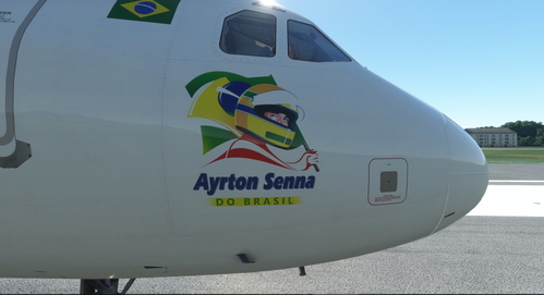 TAM (Ayrton Senna) | PT-MZL | Fenix A320 | 8K Resolution