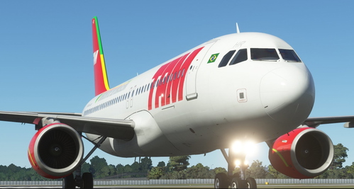 TAM (Retro/Orgulho) | PR-MHR | Fenix A320 | 8K Resolution