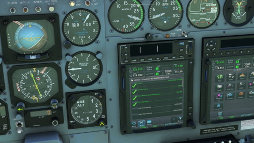 TDS GTN 750Xi Procedures Checklist for Cessna 414AW by FlySimWare