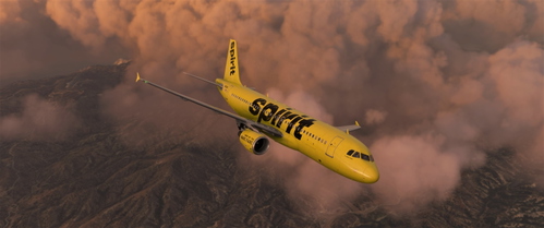 (8K) Fenix A320 | Spirit "Distressed Logo" | N601NK