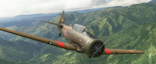 Texan T-6 Arapaho Brown N168A  (msfs 2020 and msfs 2024 - 2 versions !)