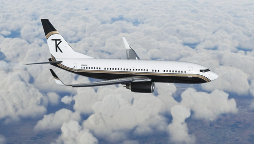 Texas Kelva (N260DV) PMDG 737-700BBJ - 8K
