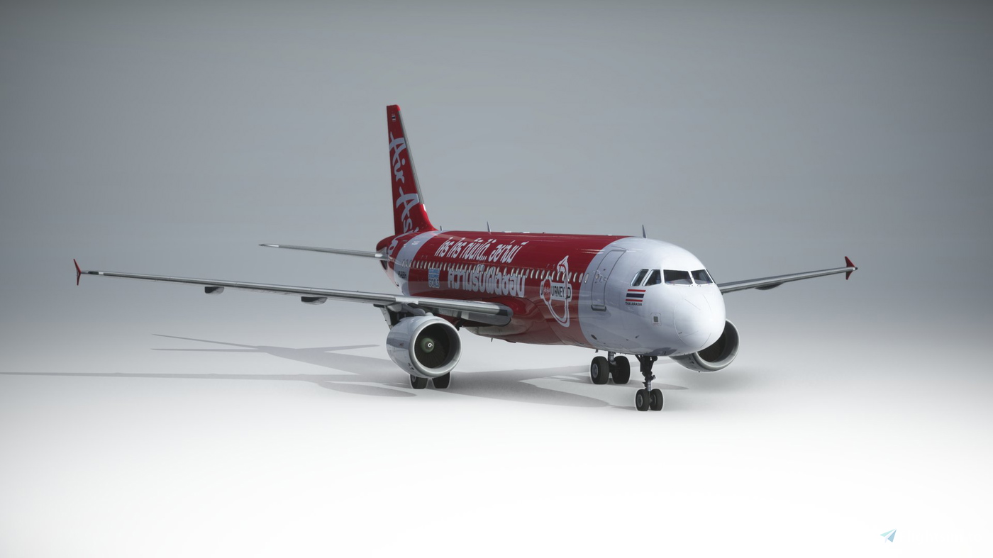 thaix5.com)thaix5. Avi$$$$$$ 1 Thai AirAsia HS-BBH for Microsoft Flight Simulator | MSFS