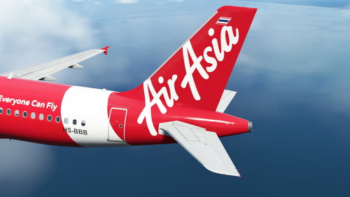 Thai AirAsia 'Now Everyone Can Fly' HS-BBB [8K]