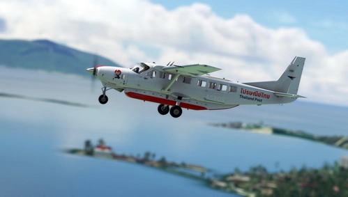 Thailand Post Postal Cargo Plane 8K (fictional)