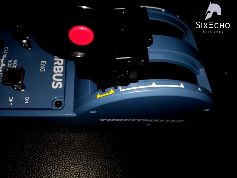 Thrustmaster TCA Airbus Detent with revers idle for Microsoft Flight