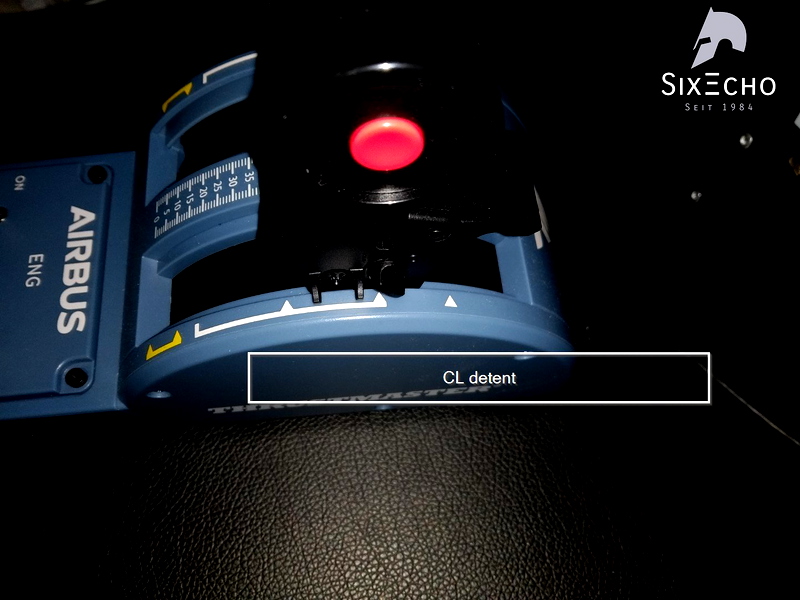 Thrustmaster TCA Airbus Detent with revers idle for Microsoft Flight