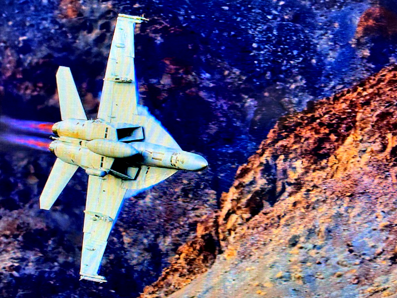 Top Gun Training Star wars canyon for Microsoft Flight Simulator MSFS