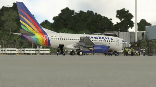TransBrasil 737-600 PT-TES PMDG