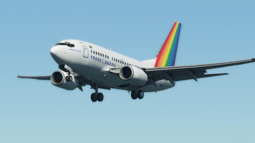 TransBrasil 737-600 PT-TFA PMDG