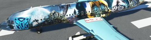 TRANSFORMERS THEMED A320neo 