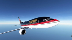 Trump Force One - 737-700BBJ thumbnail 5