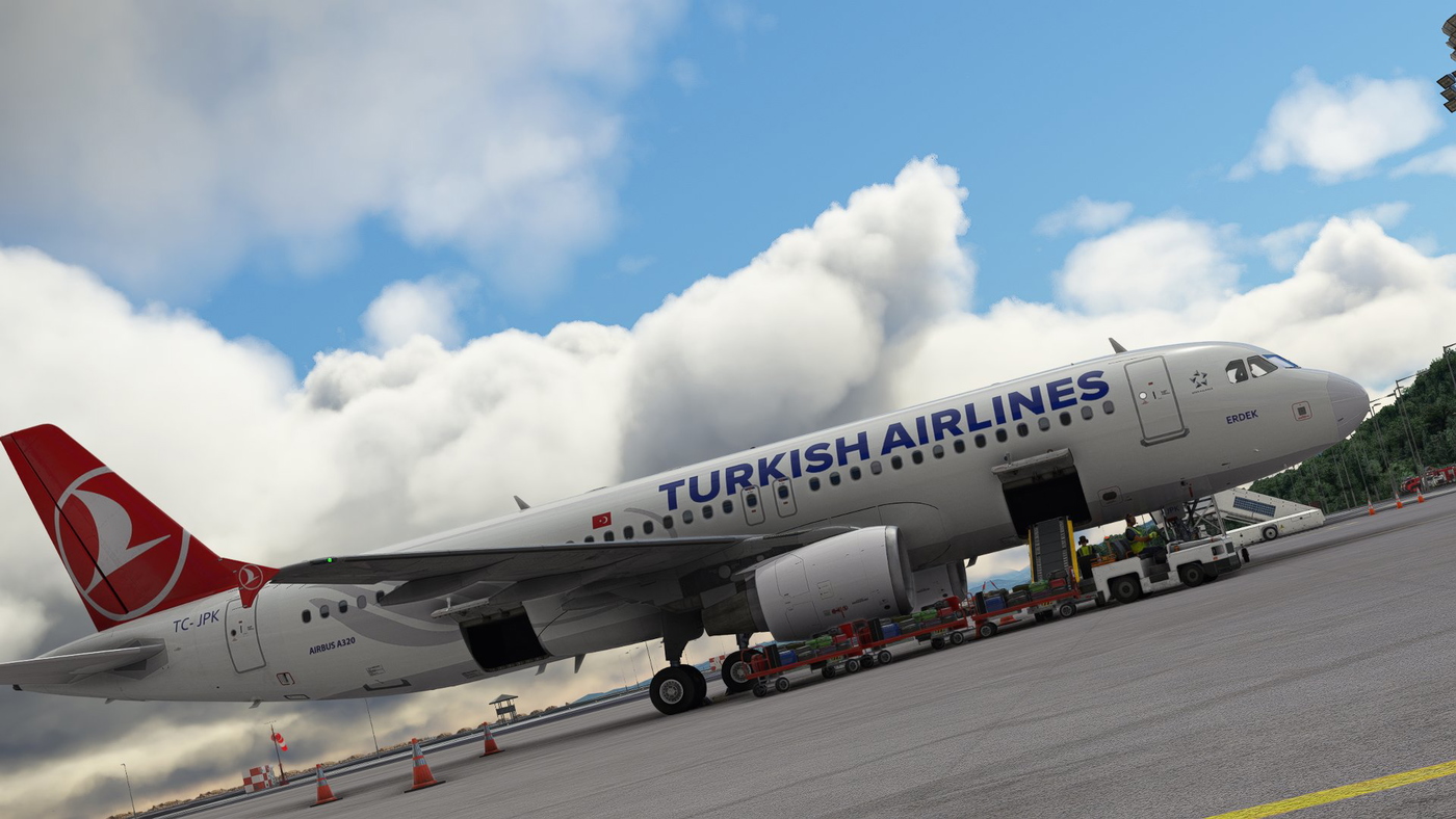 Turkish Airlines A320 TC-JPK