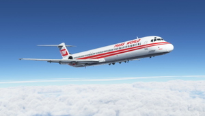 TWA N904TW Fly The Maddog X MD83 - 8K thumbnail 4