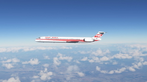 TWA N904TW Fly The Maddog X MD83 - 8K thumbnail 1