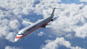 TWA N904TW Fly The Maddog X MD83 - 8K thumbnail 6