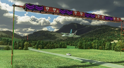 UK Aerobatics Mach Loop (scenery + flight plan)