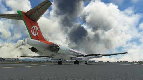 UNI Air MD-90 Number 873
