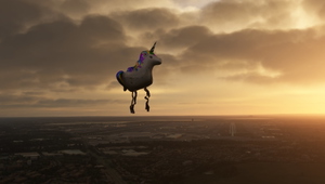 Unicorn Balloon thumbnail 3