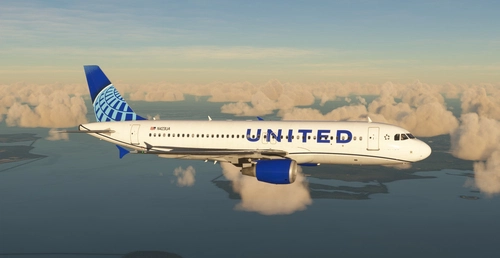 United Airlines "2019 livery" "N423UA" Fenix A320 Ceo